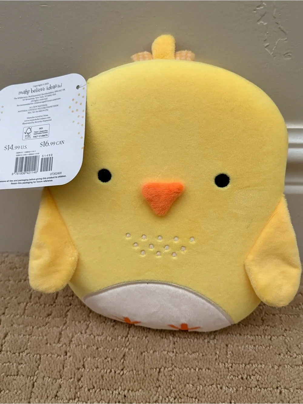 Plush Chick Book